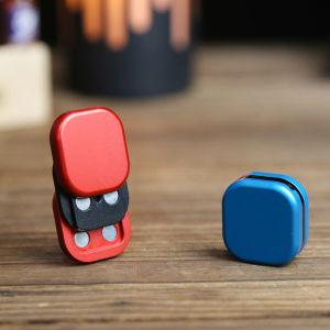 Aluminium Alloy Mini 3 Layer Fidget Haptic Slider Metal EDC Fidget Toys  Adult Stress Relief Toys For Adult Children Gift