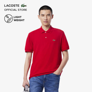 Lacoste Mens Classic Fit L.12.12 Light Polo Shirt - Lifestyle ( White / Black / Navy Blue / Red / Blue / Light Blue ) - PH9851