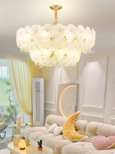French Luxe Crystal Chandelier Simplistic