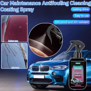 Car Maintenance Antifouling Cleaning Coating Spray Anti Fog Glaze Surface Waterless Car Wax Polish Spray