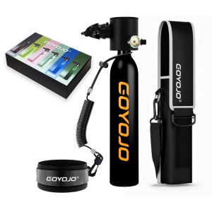 GOYOJO Mini Scuba Diving Tank  5-10 Minutes Dive Bottle 0.5L Oxygen Scuba Dive Cylinder for Scuba Diving Snorkeling