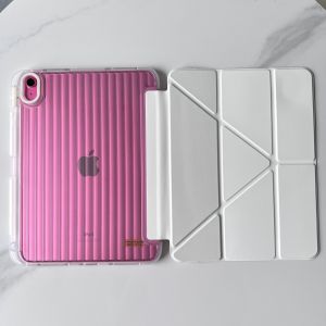 For IPad A19 12th A16 11th 10th Pro 11 12.9 13 Air 11 M4 M3 Air 5 4 10.9 10.2 9th 8th 7th 9.7 Mini 7 6 Smart Ripple Pattern Case