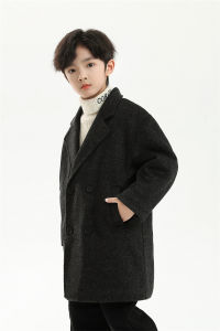 East Whale | Warm Woolen Coat for Boys