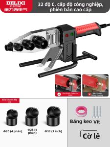 DELIXI | Máy Hàn Ống PPR Công Nghiệp & Gia Đình Công Suất Cao