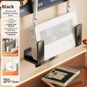 MUGG | Wall Mounted No Drilling Storage Rack For Router WiFI Set-top Box
