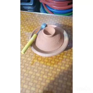 Cetakan Surabi Anti Lengket Gratis Sutil - Cetakan Surabi Tanah Liat Standar dengan Tutup Tinggi (Promo)