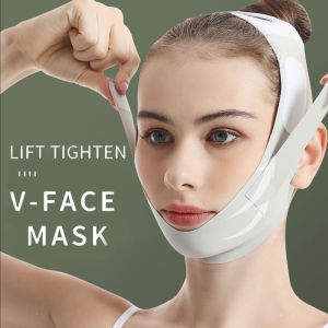 Dorisna สายรัดสำหรับใบหน้าอุปกรณ์ดูแลผิวทำให้หน้าเรียวขึ้นสายรัดยกคางและใบหน้าป้องกันริ้วรอยยกกระชับใบหน้าขึ้น