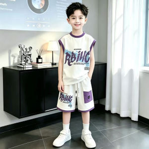 Trendy Summer Boys Vest Set