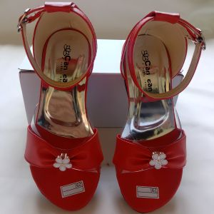 Sandal Anak Hak Tahu 3 cm Model Pita Bunga Terbaru 2024 (Bisa COD)