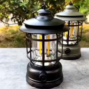 Đèn bão bóng đèn led sạc tích điện thông minh chống mưa dụng pin đa chức năng