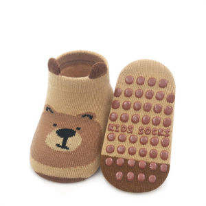 Newborn Baby Autumn Casual Infants Home Anti Slip Cotton Toddler Cartoon Floor Socks