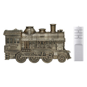 300ML Vintage Steam Train Aroma Diffuser with 2-Color LED Light Aromatherapy Diffuser Air Humidifier for Office Bedroom