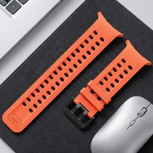 Silicone Correa for Samsung Galaxy Watch Ultra2 47mm Breathable Sports Bracelet Strap for Galaxy Watch 9/8 40 44mm 8Classic Band