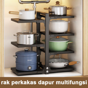Rak Dapur Multifungsi: Rak Panci & Kabinet Atas