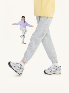 Q21 | Rapid Drying Pure Color Sweatpants Parent-child