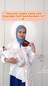 Gendongan Bayi Samping Multifungsi Athaya Snobby Baby