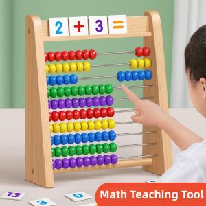 Math Learning Aid Montessori Arithmetic Abacus for Children