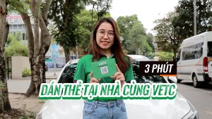 Thẻ thu phí tự động VETC - Thẻ thu phí không dừng VETC (Hàng chính hãng)