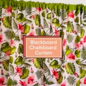 BLACKBOARD CURTAIN for SCHOOL /CHALKBOARD CURTAIN