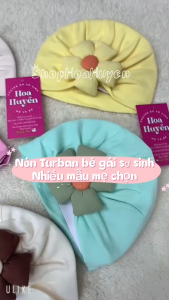 Mũ turban No Banh bé gái bé trai sơ sinh đến 18 tháng họa tiết nơ mềm và hình thú siêu cưng 100% Cotton thấm hút mồ hôi che thóp giữ ấm đi chơi đi tiệc chụp ảnh sinh hoạt hàng ngày