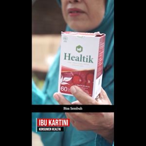 HEALTIK Original Asli - Obat Rematik | Pegal linu | Asam Urat | Nyeri Sendi | Pengapuran Tulang | Kecetit