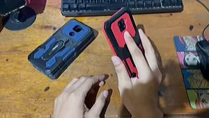 Casing HP untuk iPhone 6 Plus / 6S Plus New Casing Hp Kickstand Robot Armor Belt Clip Terbaru