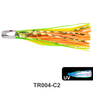 TEASER TR004 Sea Fishing Bionic Octopus Trolling Lure 20.5cm/8inch Boat Fishing King Mackerel Fake Bait