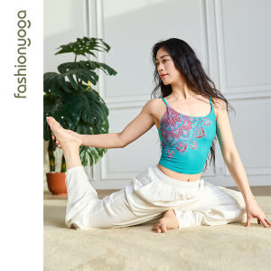 กางเกงโยคะผ้าบางหลวมๆ สำหรับผู้ชายและผู้หญิง กางเกงขายาวทรงลูกโป่งแบบลำลอง ระบายอากาศได้ดี ดูดซับเหงื่อ แห้งเร็ว ผลิตจากผ้าโพลีเอสเตอร์