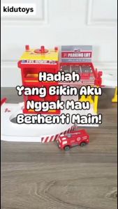 Mainan Anak Track Car Parking Kidu Toys