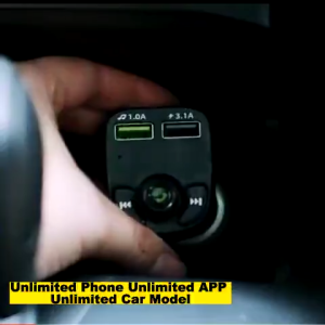 COD Bluetooth Audio Mobil Receiver FM Transmitter Stereo Tanpa Kabel Wireless Dual USB Charger X8