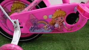 จักรยานเจ้าหญิงเกรซ สีสันสวยงาม จักรยานเด็ก รถจักรยานเด็ก จักรยานเด็ก 14 นิ้ว 16นิ้ว โครงเหล็ก รถเด็ก