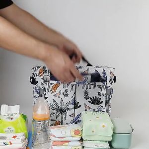 Mommy Bag Maternity Nappy Bag Large Capacity Milk Diaper Food Storage Outdoor Travel Mommy Diaper Backpack