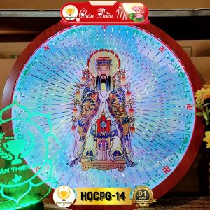 Hào Quang Cơ Phật Giáo Ngọc Hoàng CHÂN THIỆN MỸ Đèn Trang Trí Bàn Thờ Cho Tượng Phật HQCPG-14