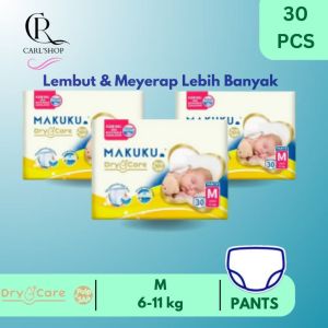 Makuku Diapers Dry Care Popok Bayi Celana NB-S(38) / M(30) / L(28) / XL(24)
