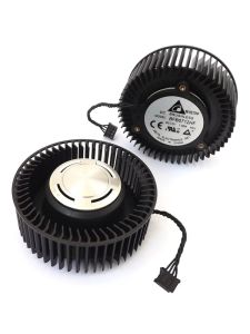 Delta Double Row Ball Bearing Turbo Fan for Graphics Card Public Version GTX970 980 1060 1070 1080 Titan New Condition