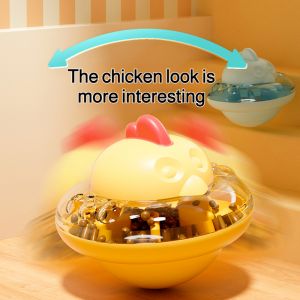 เครื่องให้อาหารไก่แบบช้ารูปทรงแก้ว