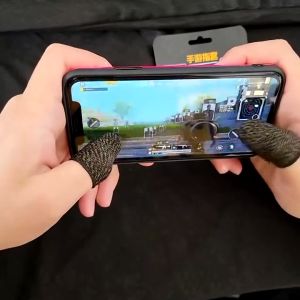 ถุงนิ้วเล่นเกม ไร้ตะเข็บกันลื่นป้องกันเหงื่อใส่สบาย Gaming Finger Sleeve เล่น PUBG ROV