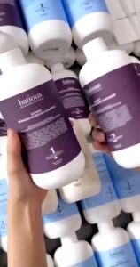 Dầu gội xả phục hồi hư tổn đa tầng tái tạo nang tóc Batious Repairing Nourishing tím 500ML