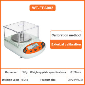 WESTTUNE 0.01g High Precision Electronic Scale Digital Laboratory Analytical Balance 300g-5000g Weight Balance for Jewelry Gold
