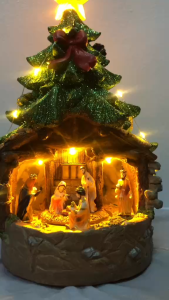 LED Christmas Nativity Tree Decoration