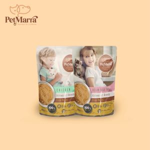 PetMarra Fine Pates Kitten Wet Food Pouch Until Ages 12 months old Ocean Fish Tuna 80g BUNDLE OF 6 - PetMate