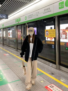 เสื้อกันหนาว ผู้ชวยผ้าสำหลีเสื้อเเขนยาวผ้ายืดใส่สบาย มีไซส์M-5xl