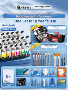 Marie’s | Waterproof Sun-Resistant Durable Paint Set for Wall Painting DIY
