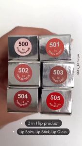 Red-A Lip Glo Color Balm 3 in 1 - LIPBALM LIPGLOSS & LIPSTICK