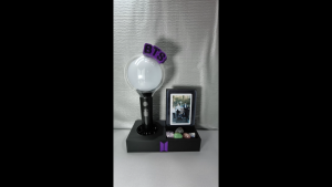 Lightstick and Photo Card Stand with Flexible Socket K-pop P-pop Multi-Color 3D Print