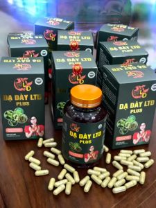 (2 mẫu cũ và mới) Dạ dày LTD Plus Dạ dày & đại tràng LTD L.T.D Lò Thị Dịu (225 viên) chính hiệu