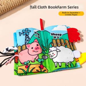 TANGJIUGONG | Baby Chewable Tear Resistant Educational Toy Book
