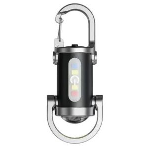 High Lumens Mini Keychain Flashlight Waterproof Compact Bright Flashlight for Hiking Cycling and Survival Gear
