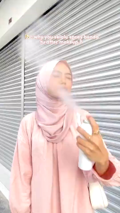 SKINTIFIC All Day Light Sunscreen Mist SPF50 PA++++ Skincare Sunblock Spray Anti UV Face Body Spray 120ml outdooer against uv spray