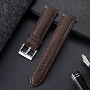 Vintage Da Bò Dây Đồng Hồ Phát Hành Nhanh 20mm/22mm/24mm Dây Đeo Đa Năng Cho Hóa Thạch Seiko Omega Nam Nữ Vòng Tay